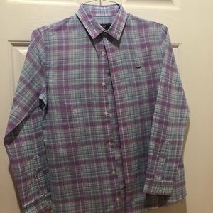 Vineyard Vines Boys L (16) Dress Shirt